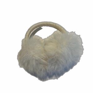 Target Cream Faux Fur Handbag